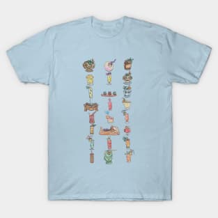 Enchanted Tiki Drinks T-Shirt